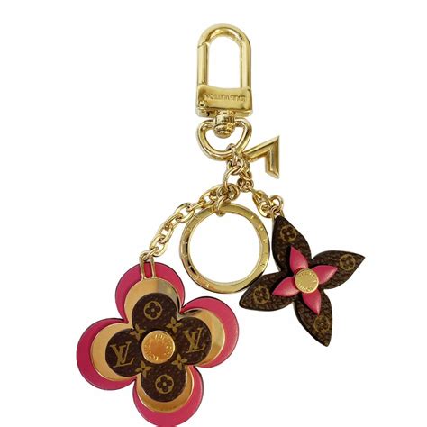 louis vuitton key holder red